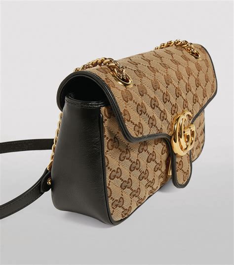 gucci mum gg canvas shoulder bag|authentic Gucci shoulder bag.